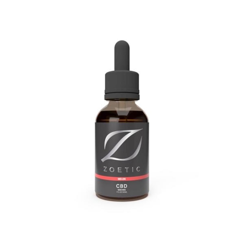 Zoetic 500mg CBD Oil 30ml – Gorgeous Melon