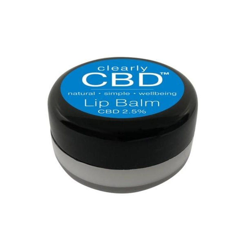 Clearly CBD Lip Balm 25mg CBD 10g