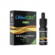 LVWell CBD 500mg 10ml Raw Cannabis Oil