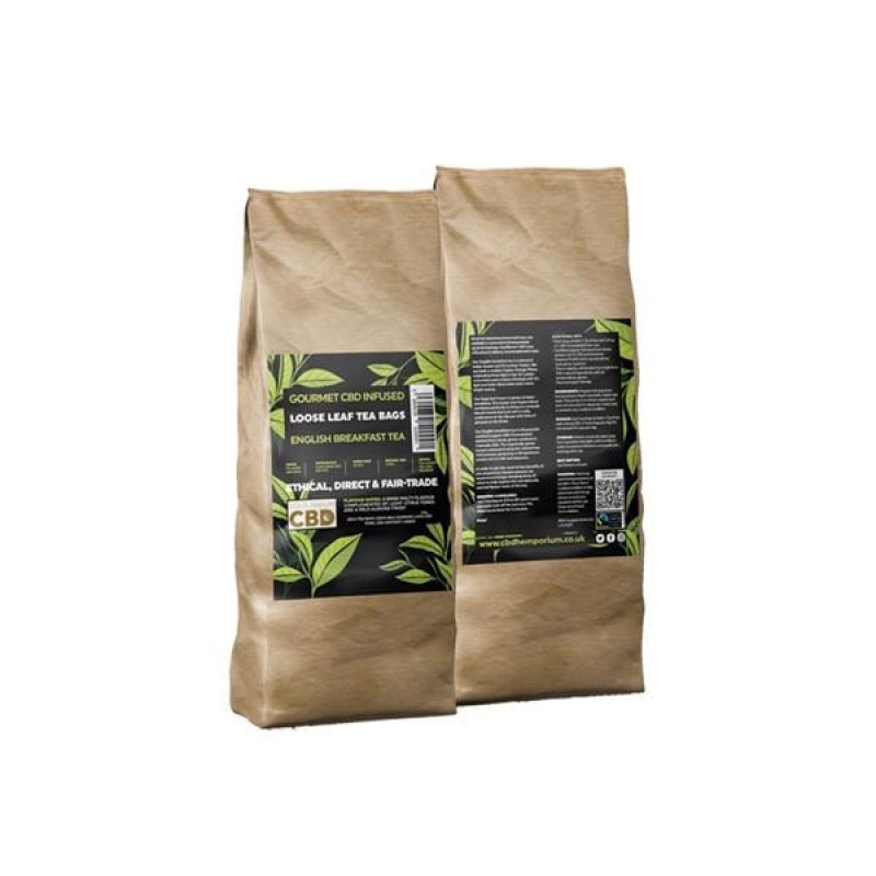 Equilibrium CBD Gourmet Loose 200 Tea Bags Bulk 68...