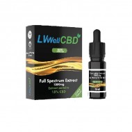 LVWELL CBD 1000mg 10ml Raw Cannabis Oil