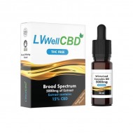 LVWell CBD Broad Spectrum 5000mg CBD 10ml Winteris...