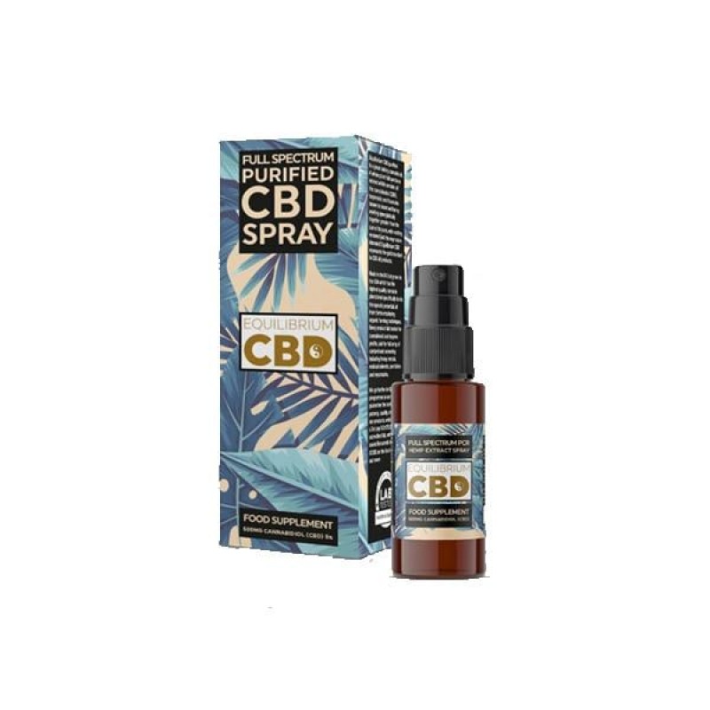 Equilibrium CBD Purified Range 250mg CBD Oil 10ml ...