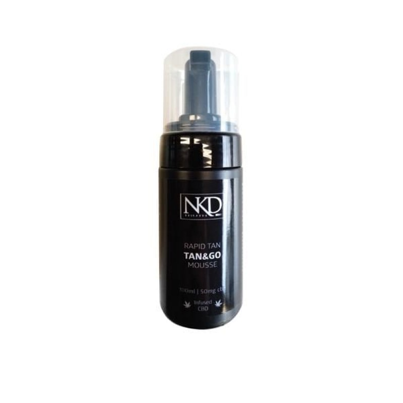 NKD 50mg CBD Tan & Go Professional Rapid Tan M...