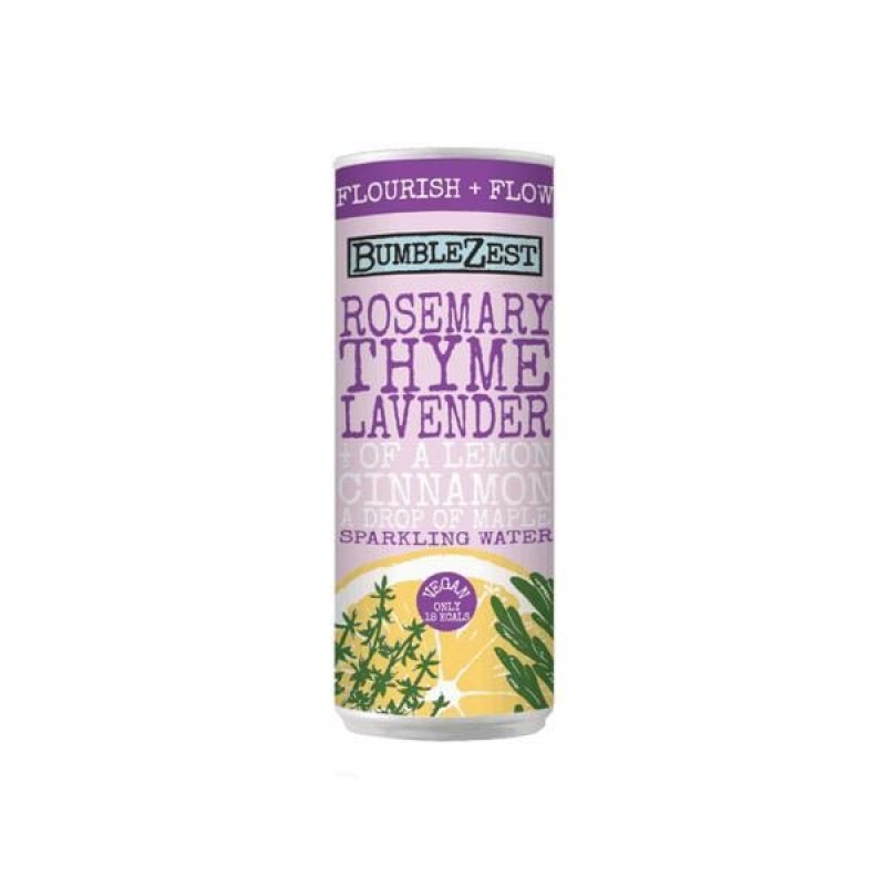 12 x BumbleZest Flourish  Sparkling Water Drink 25...