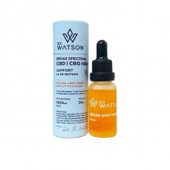 Dr Watson 1000mg CBD + CBG Broad Spectrum Oil 20ml...