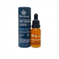 Dr Watson 3000mg CBD + CBG Broad Spectrum Oil 20ml...