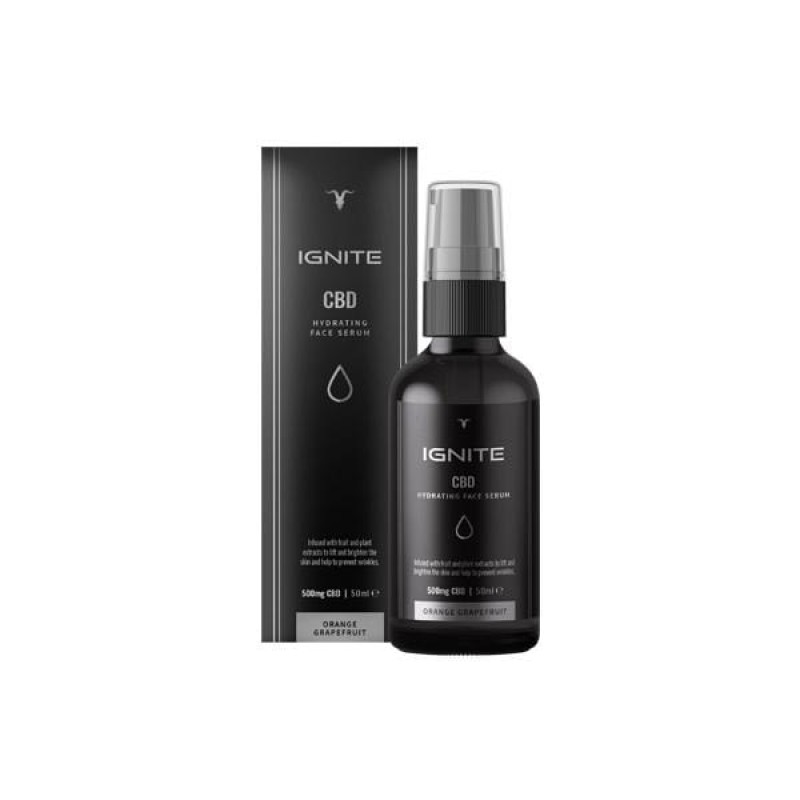 Ignite CBD 500mg CBD Hydrating Face Serum 50ml