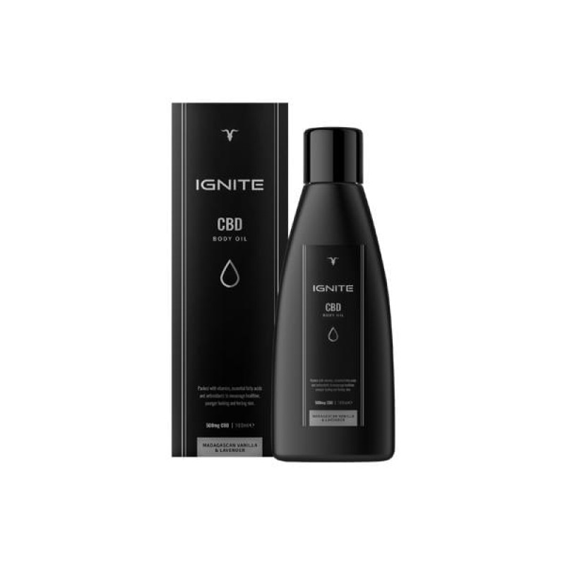 Ignite CBD 500mg CBD Body Oil 100ml