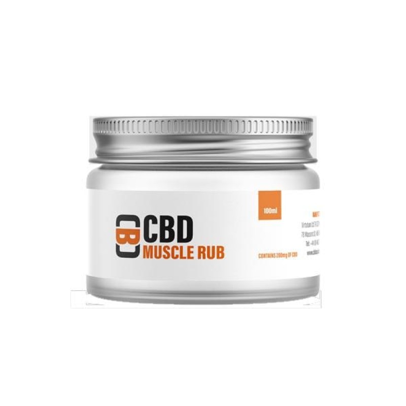 CBD Asylum 1000mg CBD 100ml Muscle Rub Balm (Buy O...