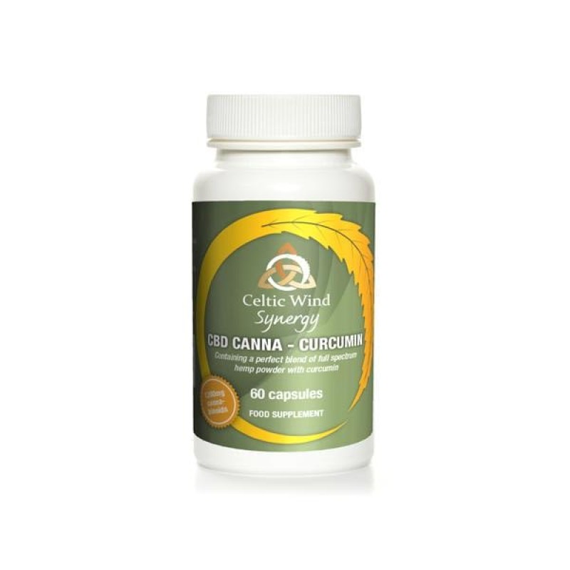 Celtic Wind Crops 1200mg CBD, Canna-Curcumin ̵...