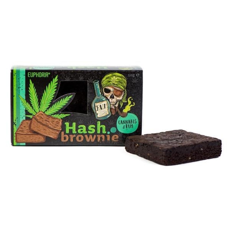 Euphoria Hash Brownie Cannabis & Rum