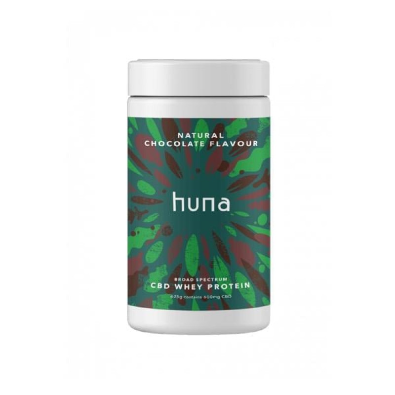 Huna Labs 600mg CBD Whey Protein Powder 625g