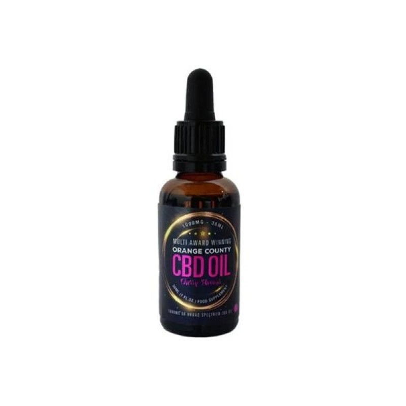 Orange County CBD 1000mg Flavoured Tincture Oil 30...