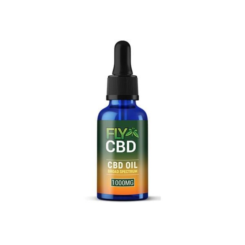 Fly Oil 1000mg CBD Broad Spectrum Tincture Oil 30m...