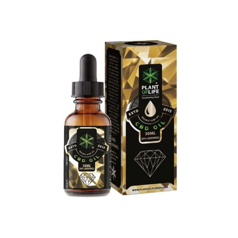 Plant of Life 6000mg CBD Full Spectrum CBD Oil 30m...