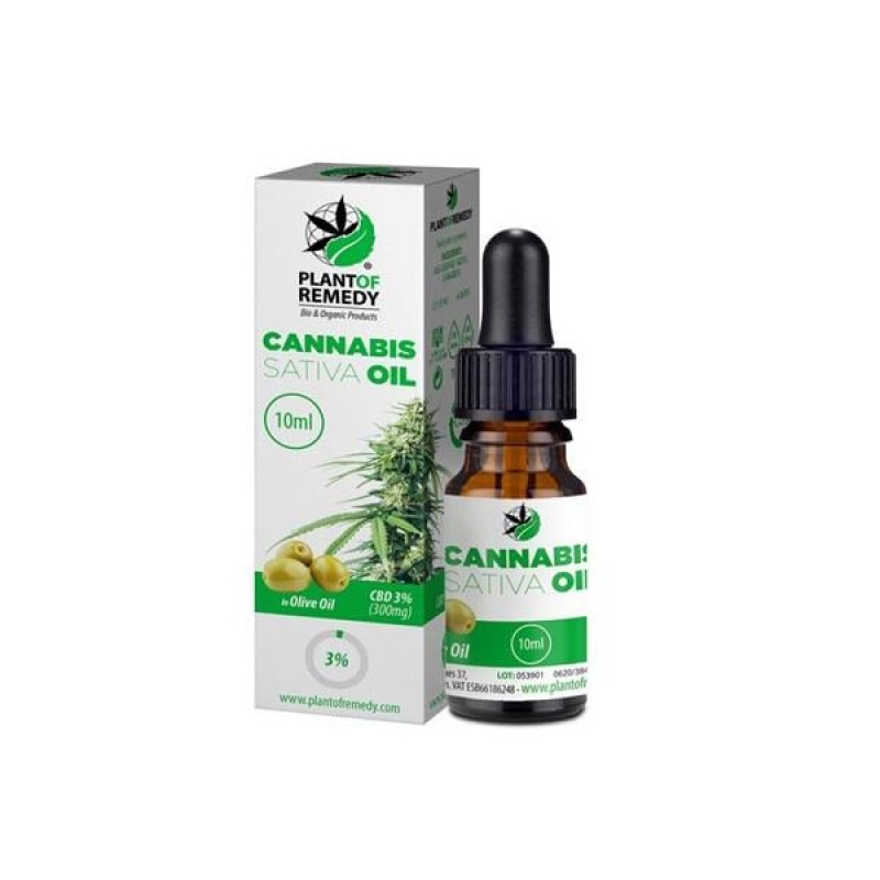 Plant Of Remedy 300mg CBD Olive Oil With CBD 10ml