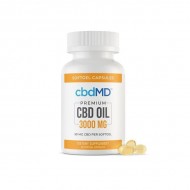 cbdMD 3000mg CBD Softgels – 60 Softgels