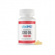 cbdMD 1500mg CBD Softgels – 60 Softgels