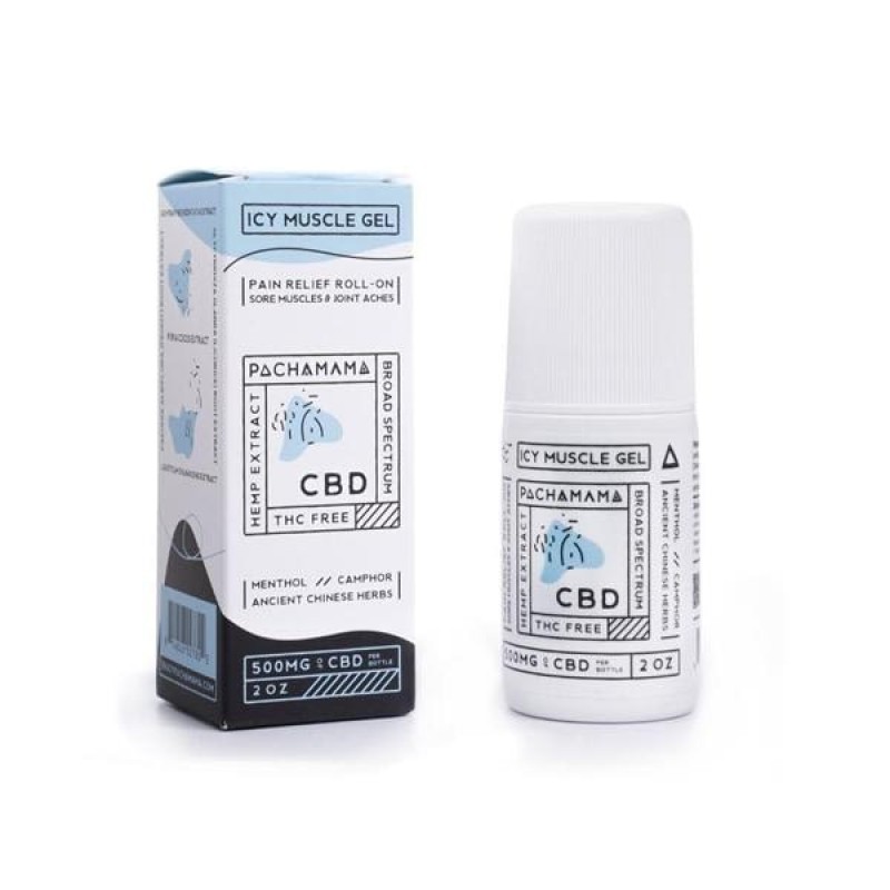 Pachamama 500mg CBD Icy Muscle Gel 2 OZ