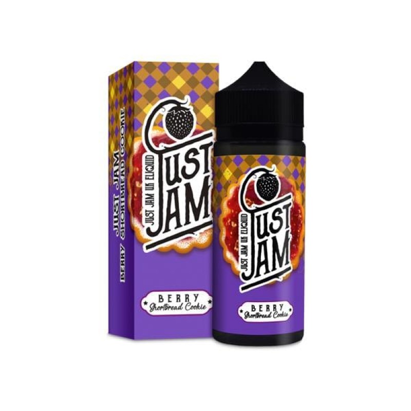 Just Jam – Berry Shortbread Cookie 100ml Shortfill 0mg (70VG-30PG)
