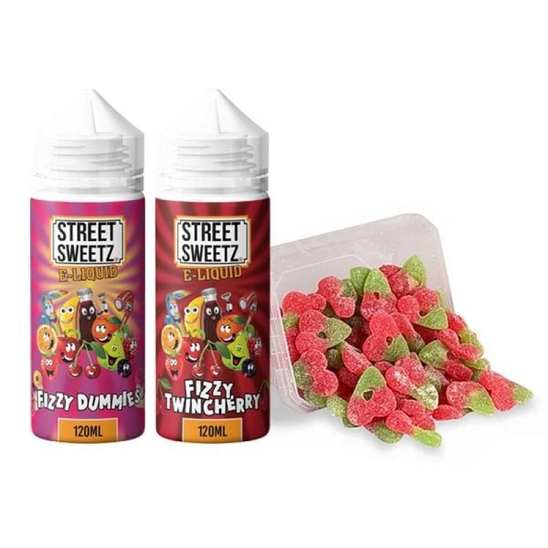Street Sweetz 0mg 100ml Shortfill + 210g Jelly Sweets Combo