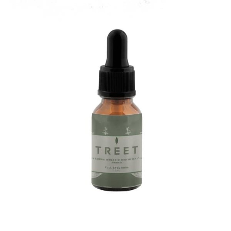 TREET 500mg CBD Organic Full Spectrum CBD Oil 10ml