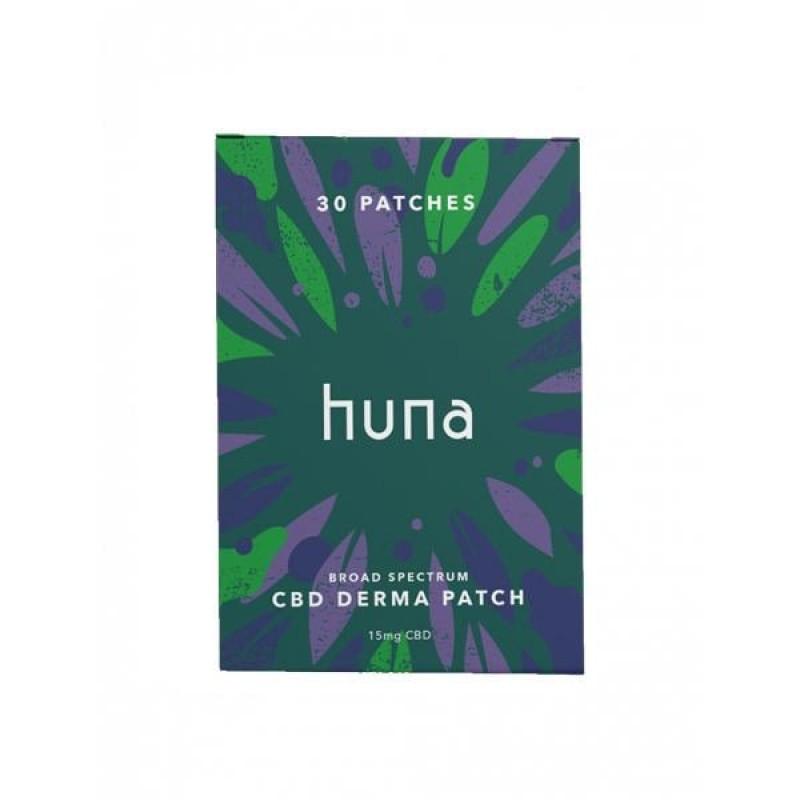 Huna Labs 15mg CBD Derma Patches – 30 Patche...