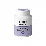 CBDeaze 500mg CBD Soft Gel Capsules – 20 Cap...