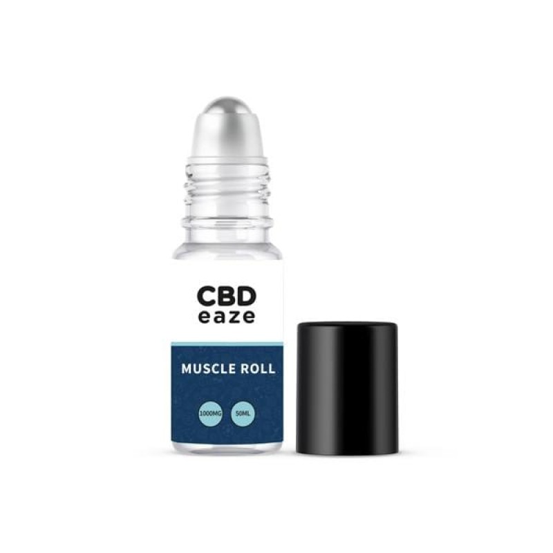 CBDeaze 1000mg CBD Roll On Muscle Balm 50ml