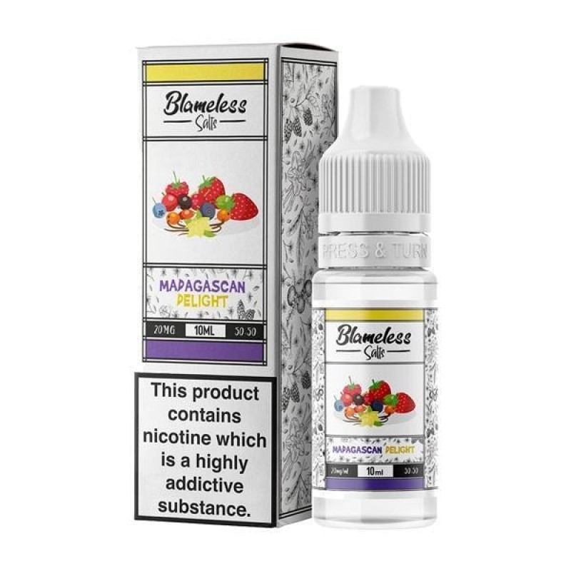 10mg Blameless Juice Co. 10ml Nic Salts (50VG/50PG...