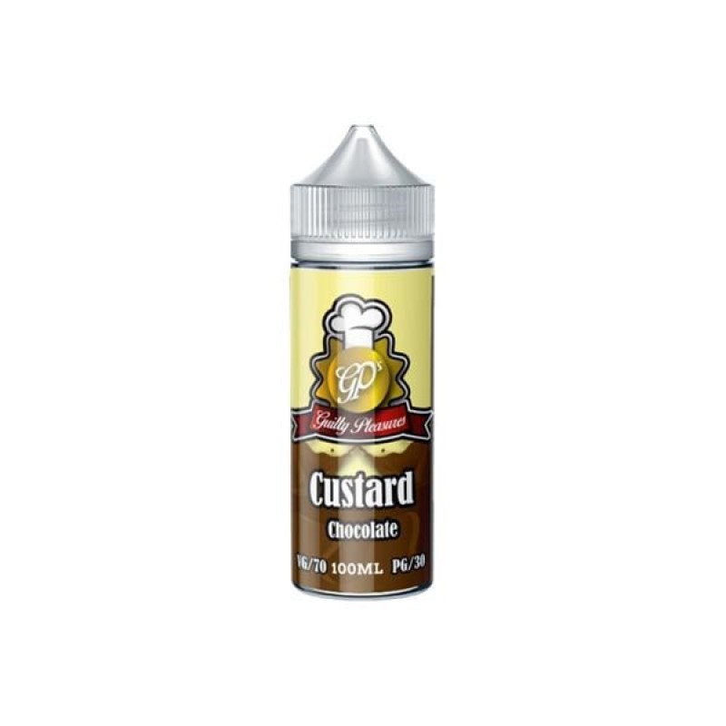 Guilty Pleasures Custard 0mg 100ml Shortfill (70VG...