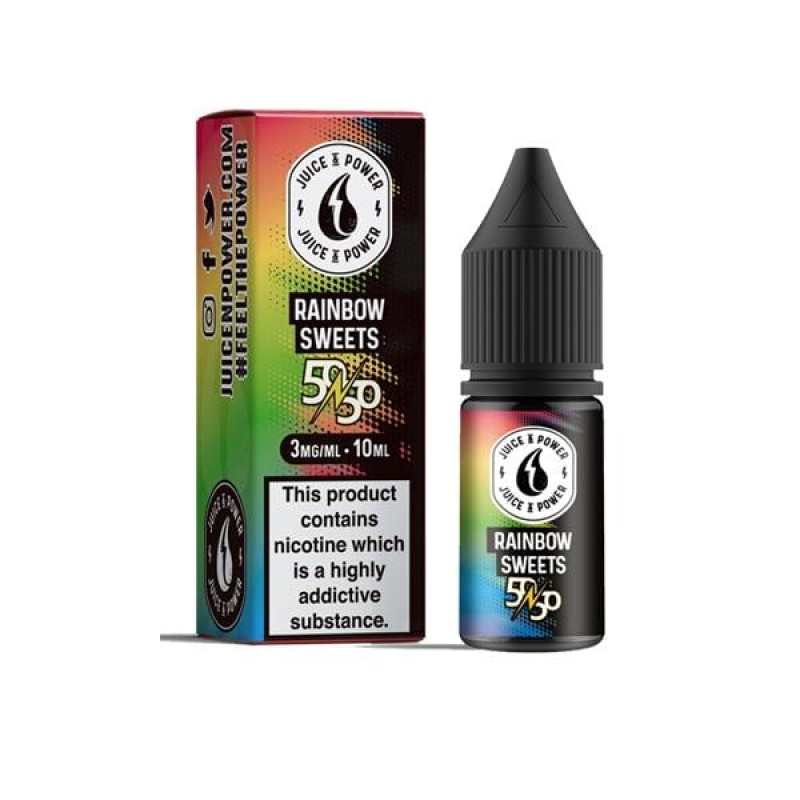 3mg Juice N’ Power 10ml E-Liquid (50VG/50PG)