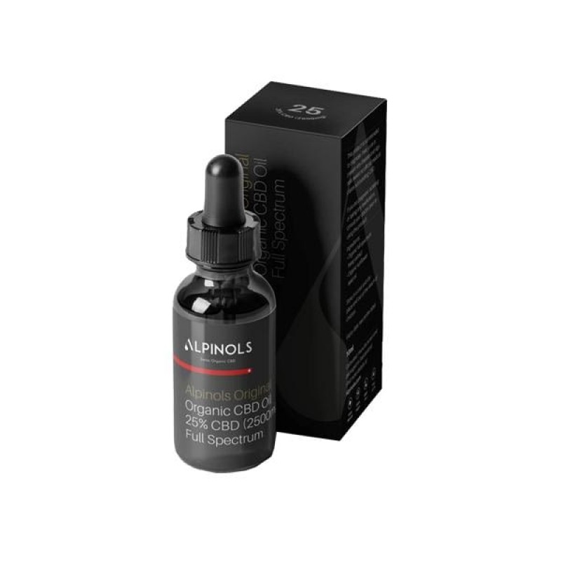 Alpinols 25% Full Spectrum 2500mg CBD Oil 10ml