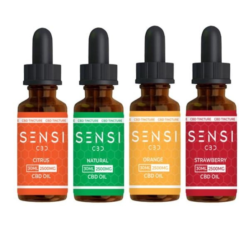 Sensi CBD 2500mg CBD Tinture Oil 30ml