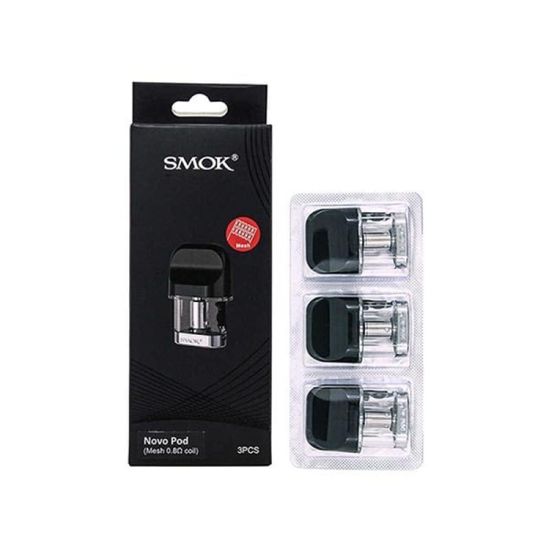 Smok Novo Replacement Mesh Pod  – 0.8 Ohm EU...