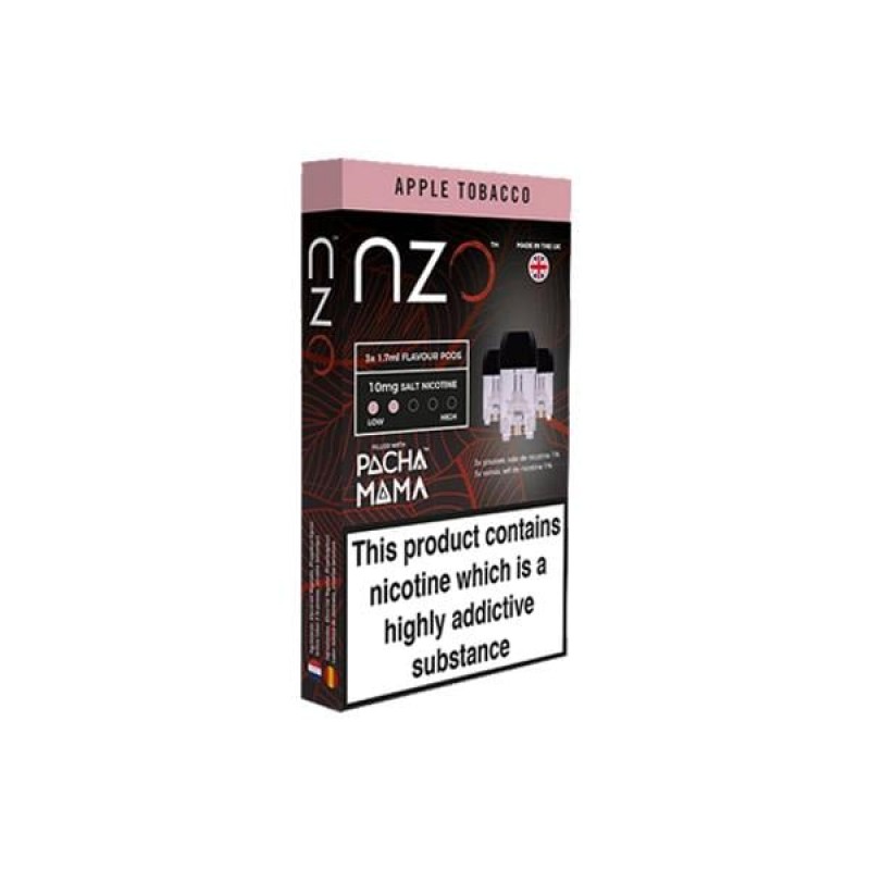 NZO 10mg Salt Cartridges with Pacha Mama Nic Salt ...