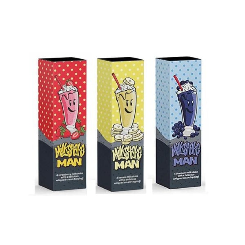 Milkshake Man By Marina Vapes 0mg 60ml Shortfill