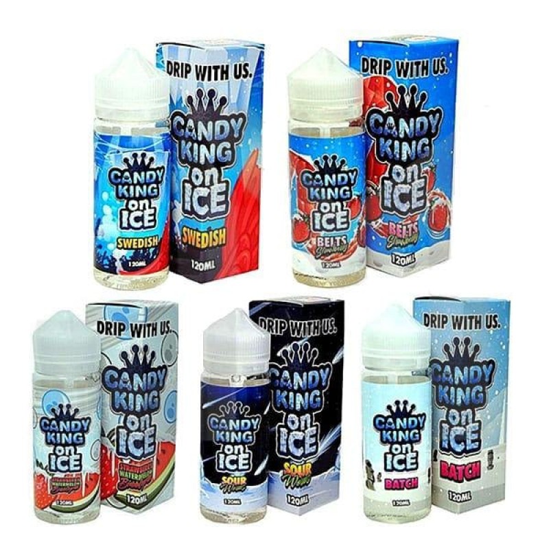 Candy King on ICE 0mg 120ml Shortfill (70VG/30PG)