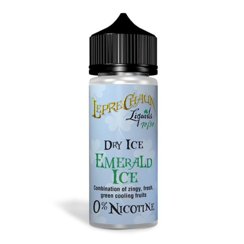 Leprechaun Dry Ice 120ml (100ml Shortfill + 2 x 10ml Nic Shots) (70VG/30PG)