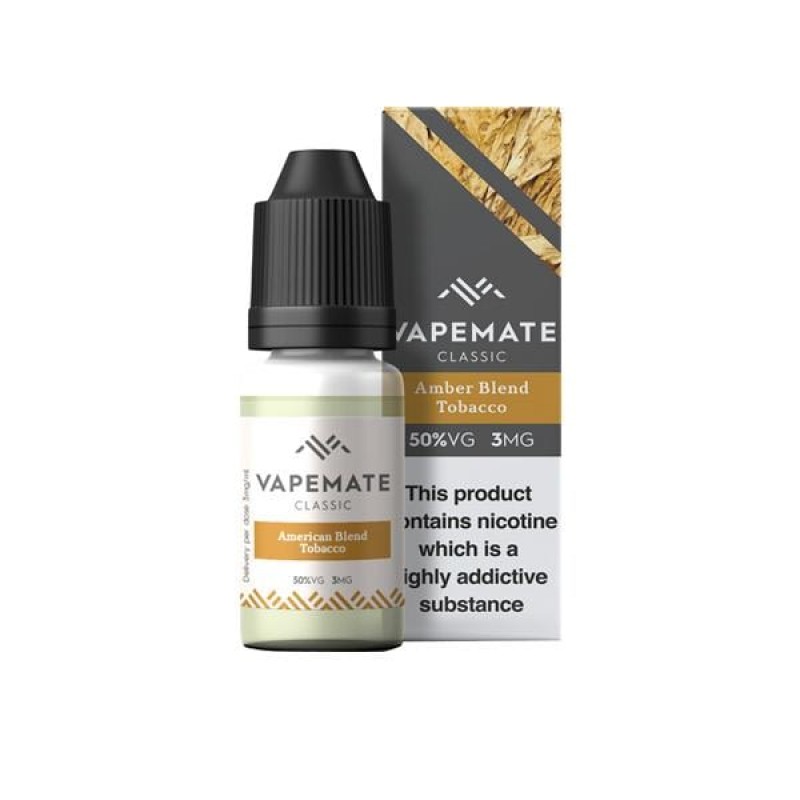 Vapemate Classic 12mg 10ml E-Liquid (70VG/30PG)