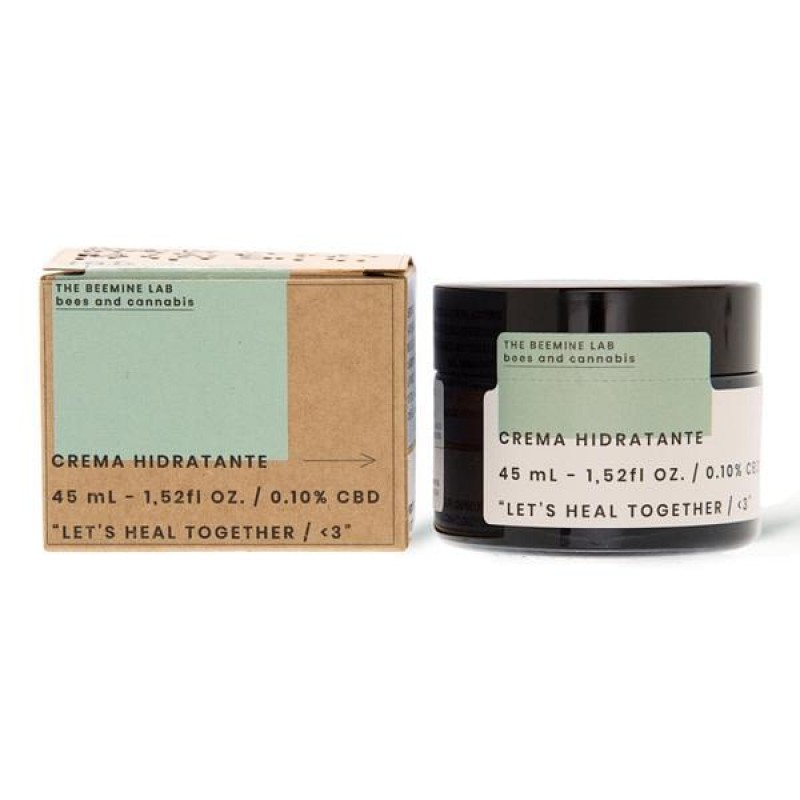 The Beemine Lab 45mg CBD Hydrating Facial Cream 45...