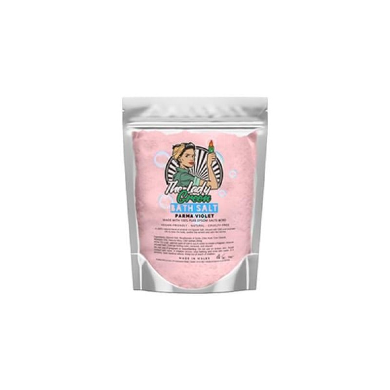 Lady Green 20mg CBD Parma Violet Bath Salts –...