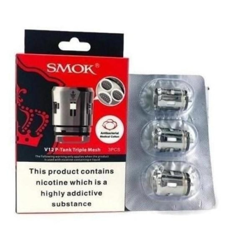 Smok V12 Prince Triple Mesh Coil – 0.15 Ohm