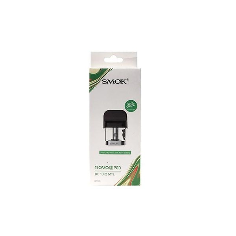 Smok Novo 2 Replacement Pods – MTL/Mesh/Quar...