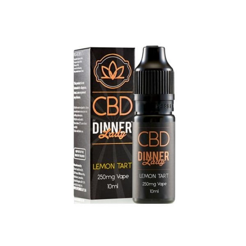 Dinner Lady 250mg CBD 10ml E-Liquid (70VG/30PG)