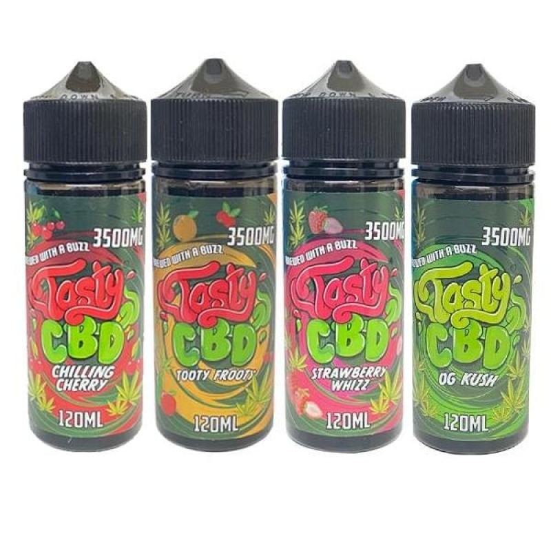 Tasty CBD 3500mg CBD 100ml Shortfill (70VG/30PG)