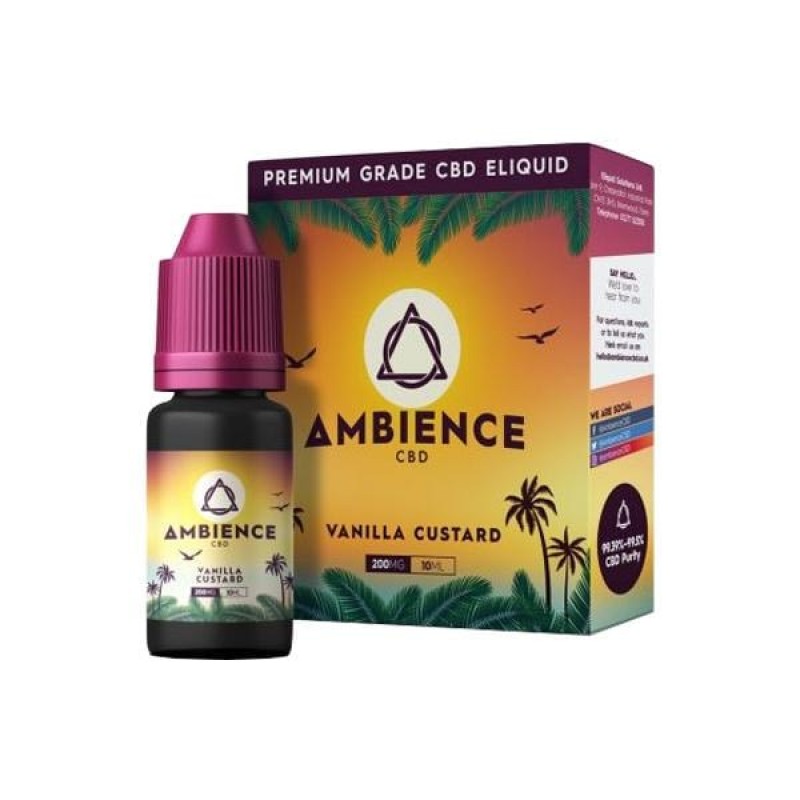 Ambience CBD Eliquids 100mg CBD 10ml