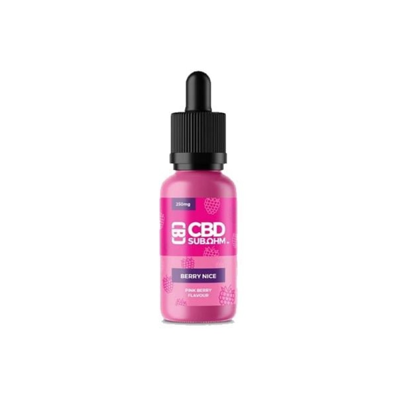 CBD Asylum 500mg CBD Sub Ohm E-liquid 25ml Shortfi...