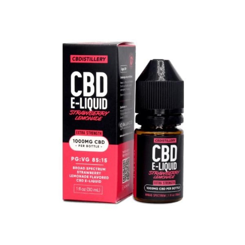 CBDistillery 1000mg CBD E-Liquid 30ml (85VG/15PG)